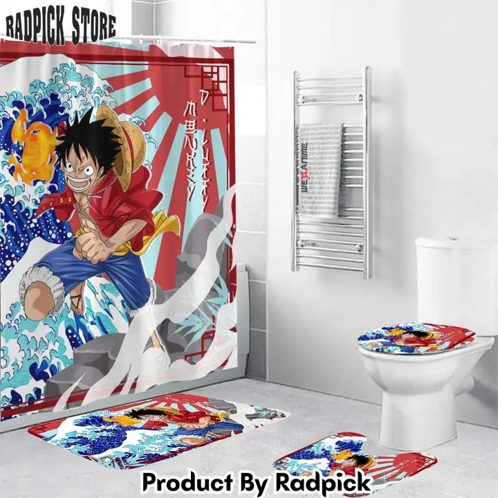 One piece monkey d luffy combo bathroom set   rp0204730